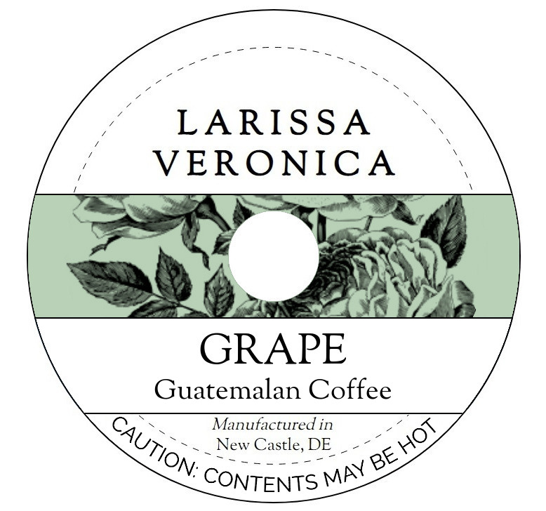 Grape Guatemalan Coffee <BR>(Single Serve K-Cup Pods)