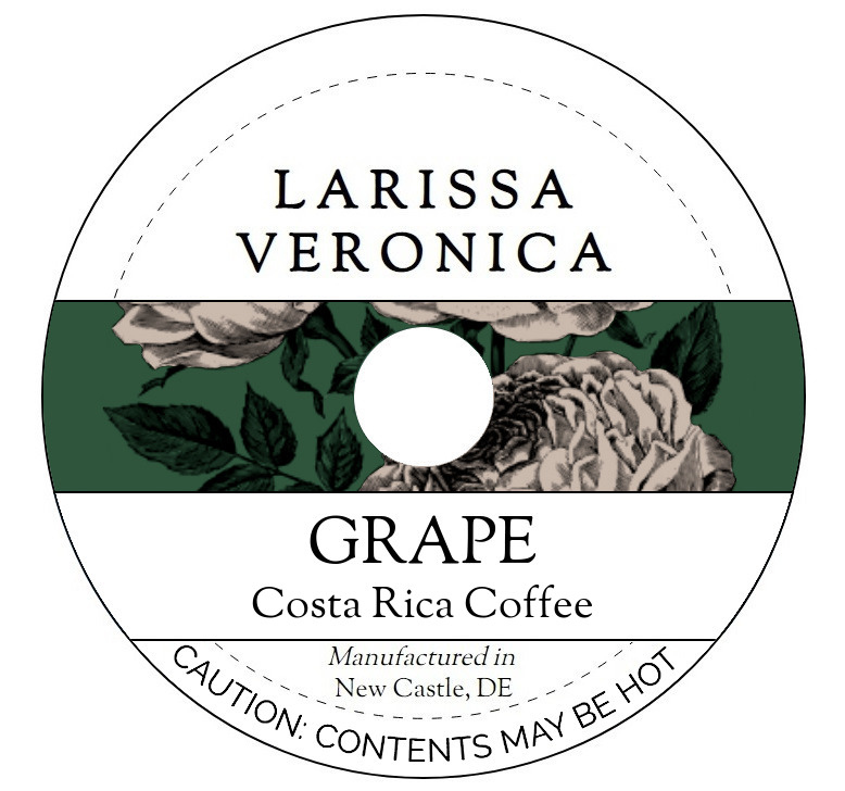 Grape Costa Rica Coffee <BR>(Single Serve K-Cup Pods)