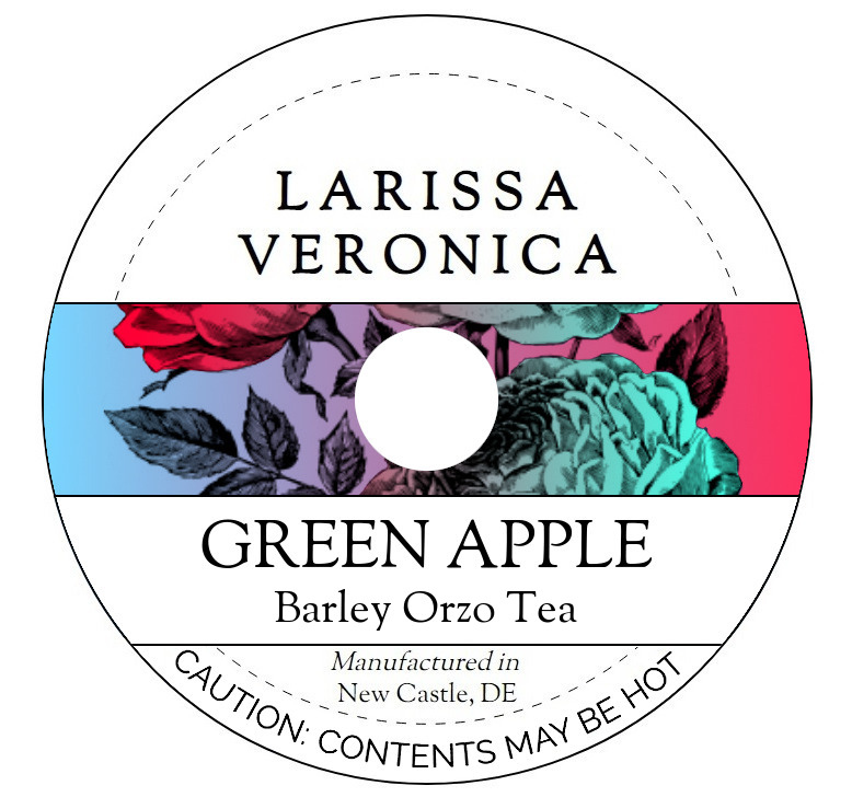 Green Apple Barley Orzo Tea <BR>(Single Serve K-Cup Pods)