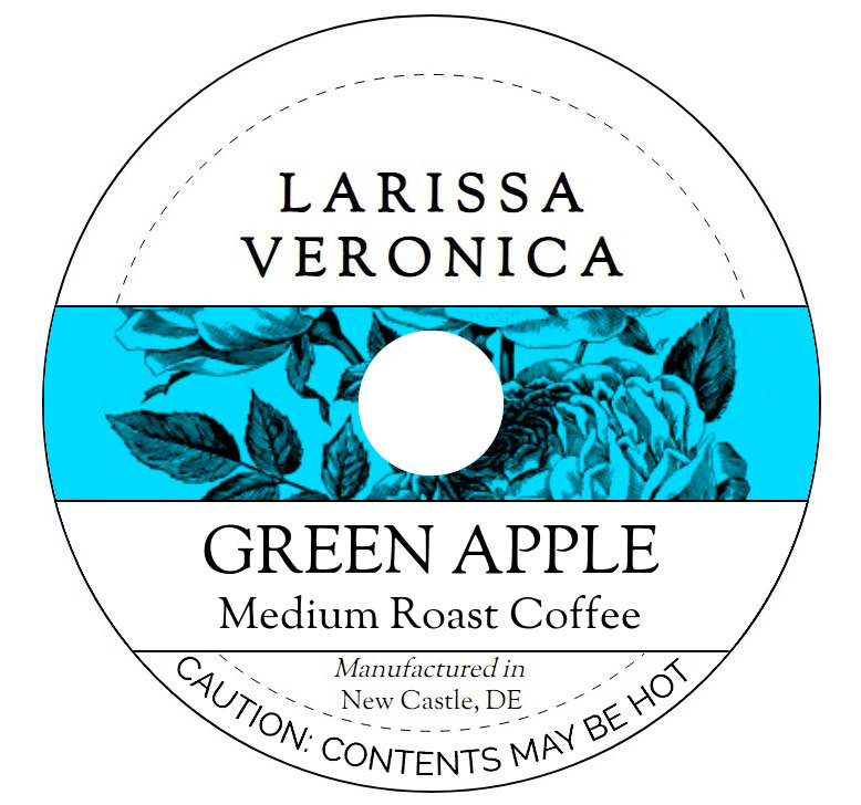 Green Apple Medium Roast Coffee <BR>(Single Serve K-Cup Pods)