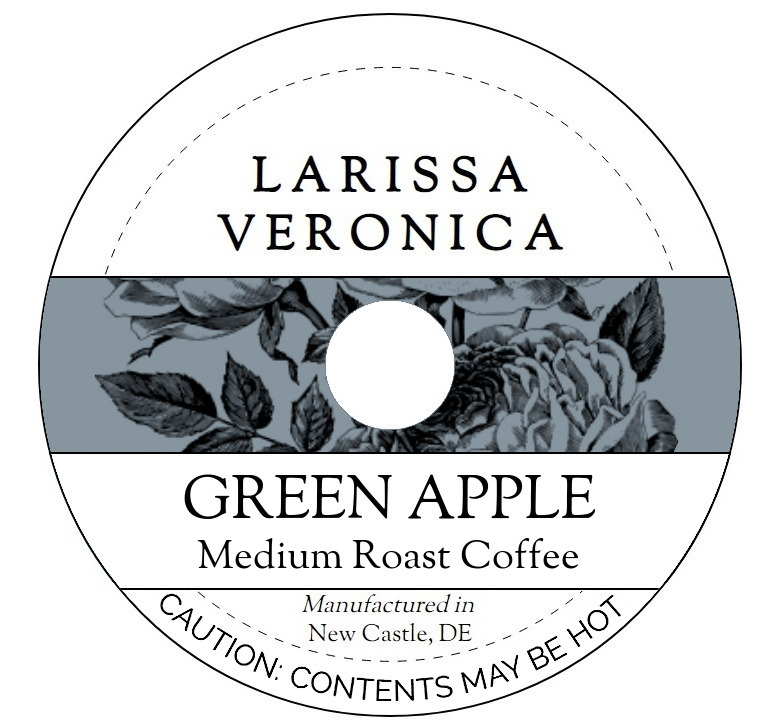 Green Apple Medium Roast Coffee <BR>(Single Serve K-Cup Pods)