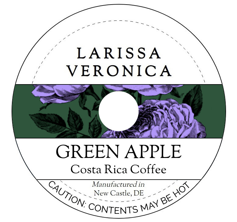 Green Apple Costa Rica Coffee <BR>(Single Serve K-Cup Pods)