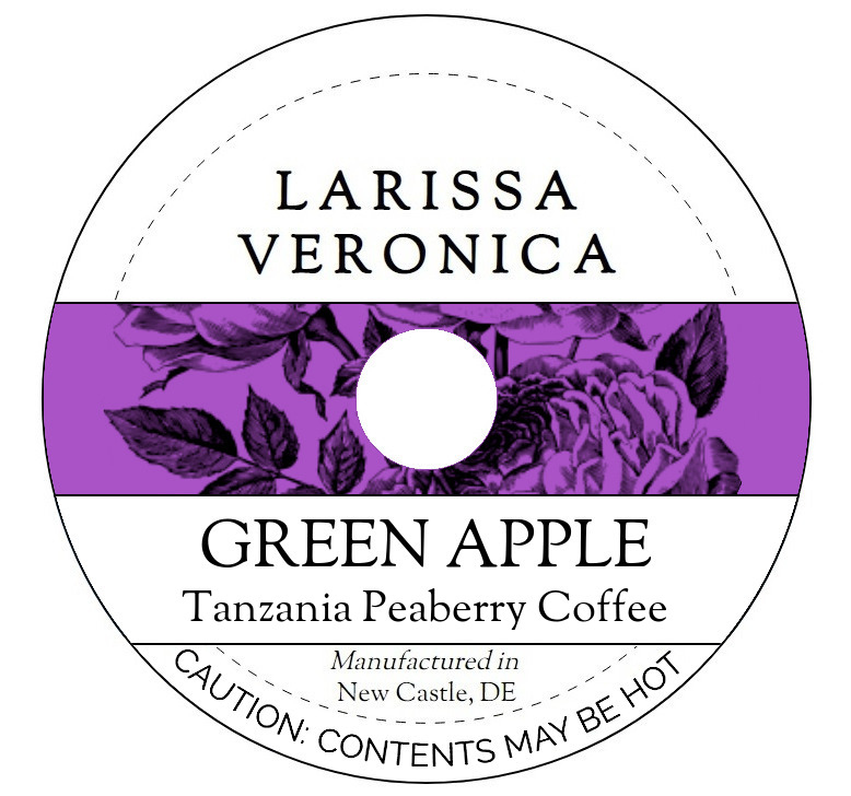 Green Apple Tanzania Peaberry Coffee <BR>(Single Serve K-Cup Pods)