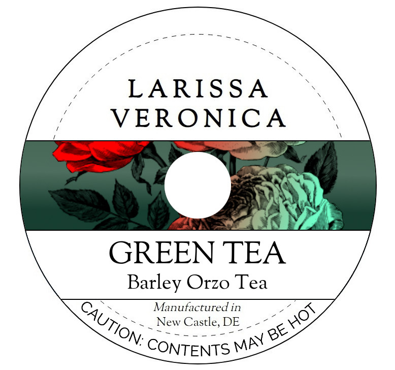 Green Tea Barley Orzo Tea <BR>(Single Serve K-Cup Pods)