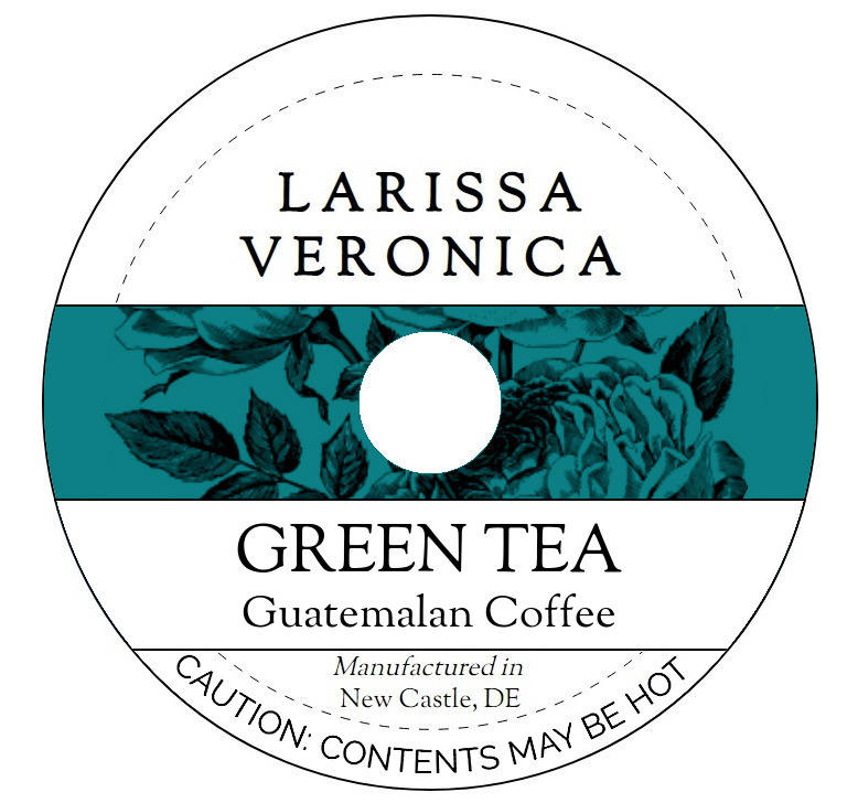 Green Tea Guatemalan Coffee <BR>(Single Serve K-Cup Pods)