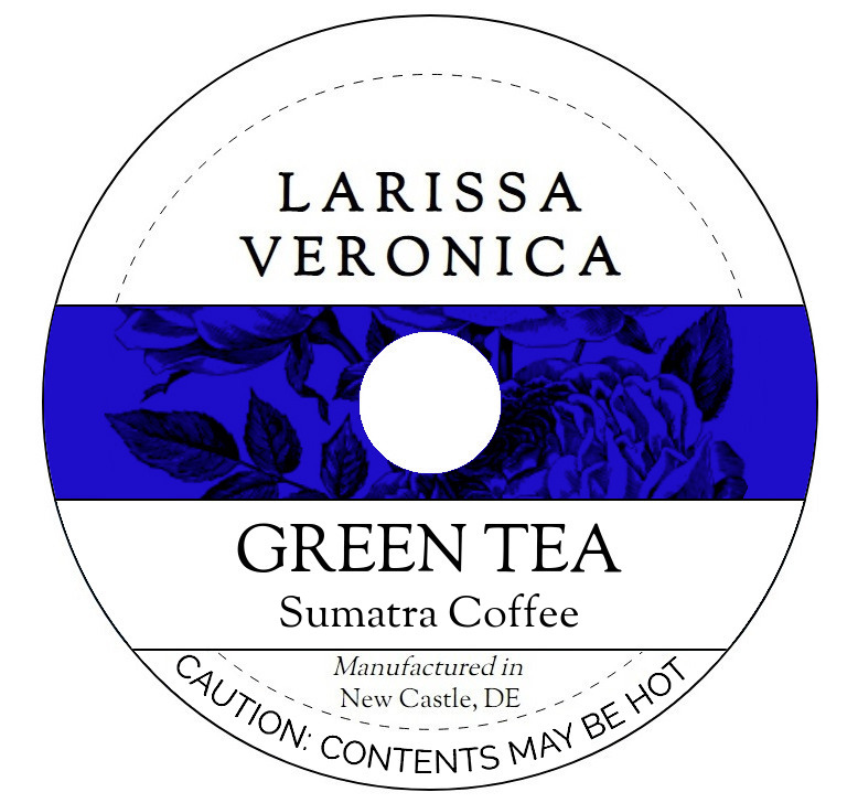 Green Tea Sumatra Coffee <BR>(Single Serve K-Cup Pods)