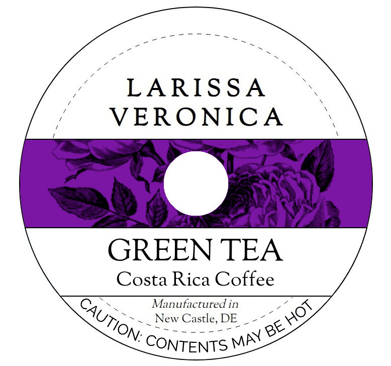 Green Tea Costa Rica Coffee <BR>(Single Serve K-Cup Pods)