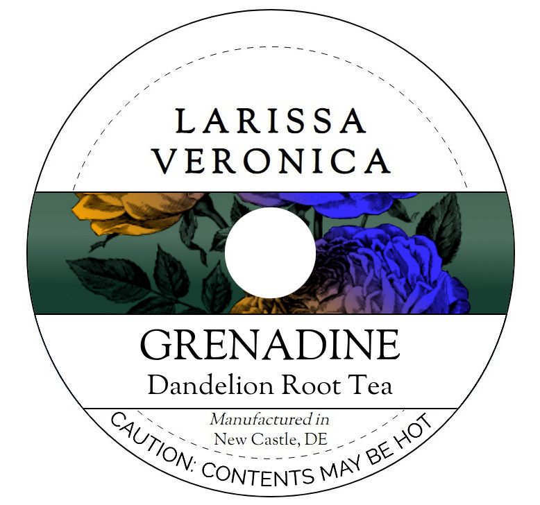 Grenadine Dandelion Root Tea <BR>(Single Serve K-Cup Pods)