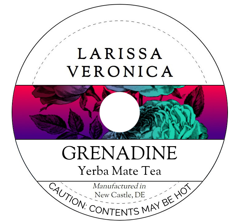 Grenadine Yerba Mate Tea <BR>(Single Serve K-Cup Pods)