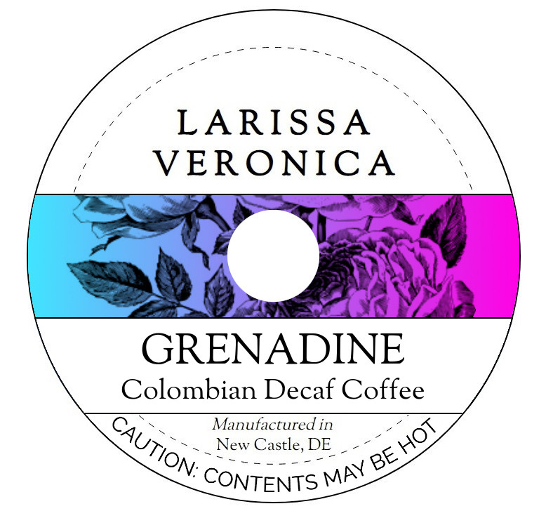 Grenadine Colombian Decaf Coffee <BR>(Single Serve K-Cup Pods)