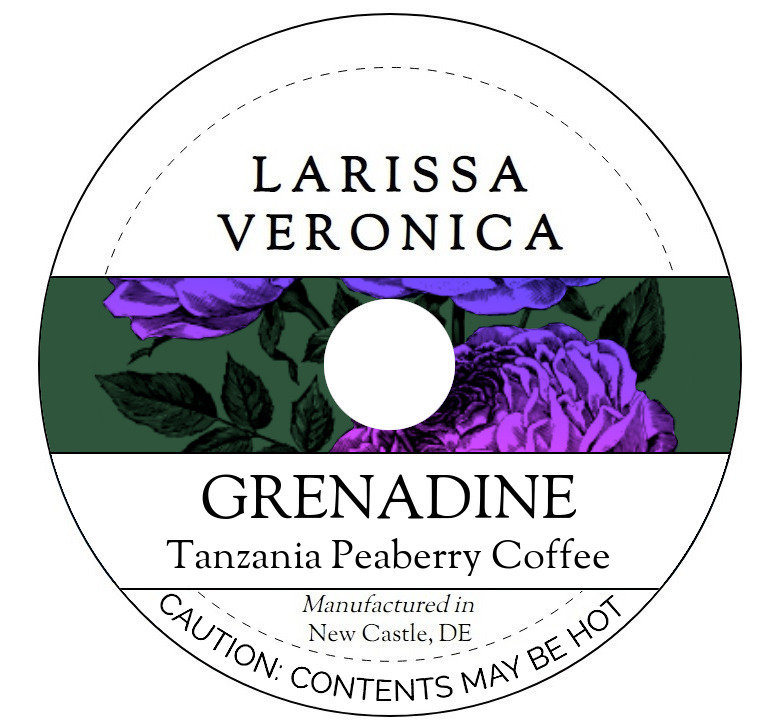 Grenadine Tanzania Peaberry Coffee <BR>(Single Serve K-Cup Pods)