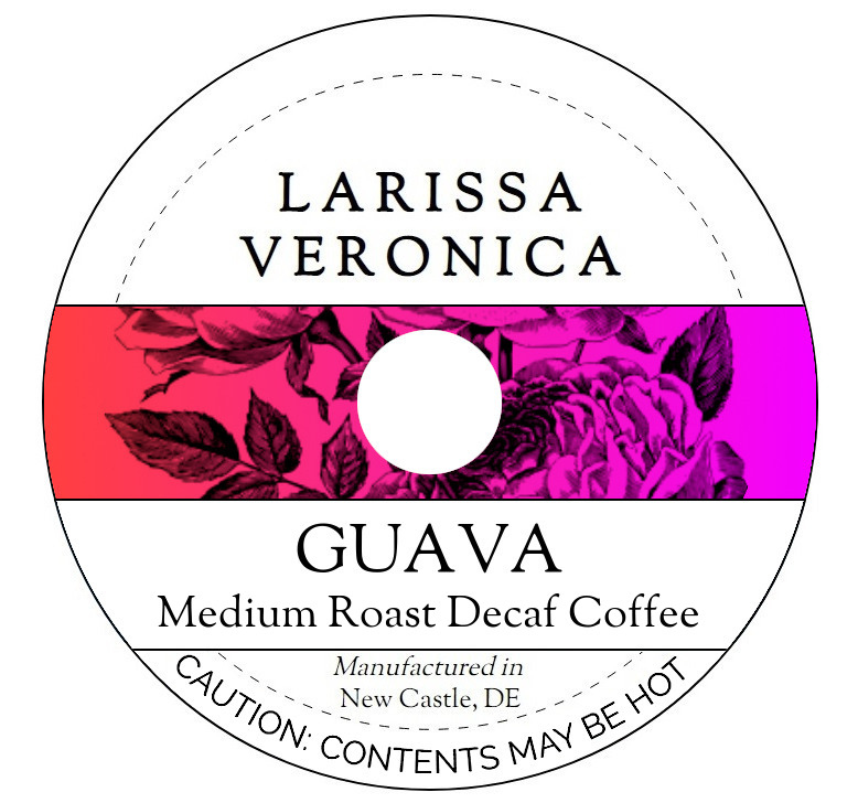 Guava Medium Roast Decaf Coffee <BR>(Single Serve K-Cup Pods)
