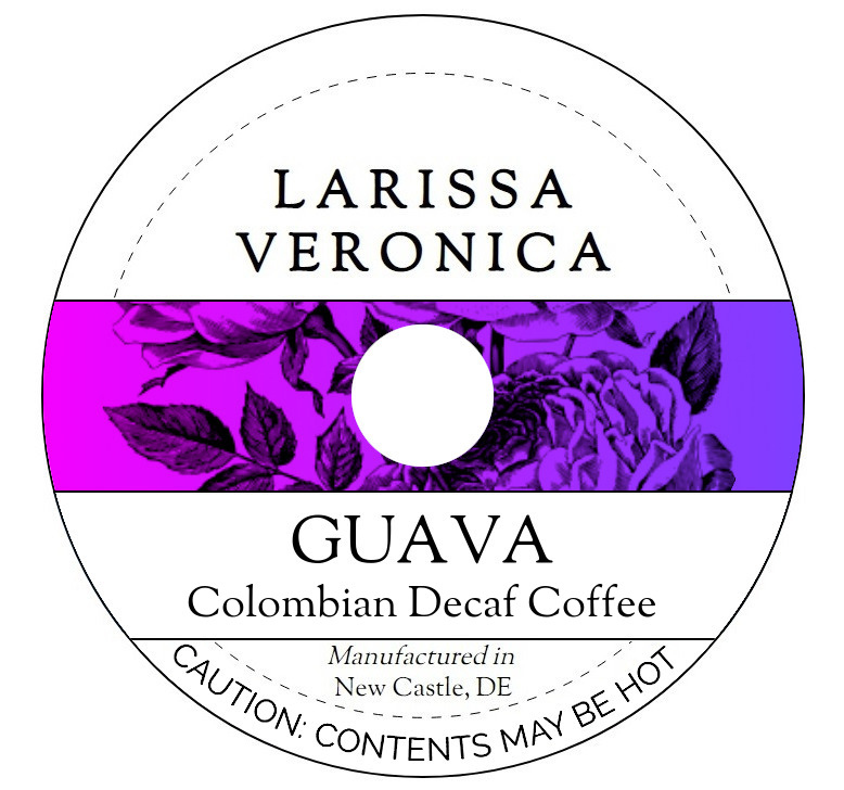 Guava Colombian Decaf Coffee <BR>(Single Serve K-Cup Pods)