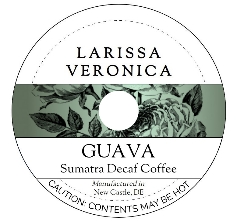 Guava Sumatra Decaf Coffee <BR>(Single Serve K-Cup Pods)