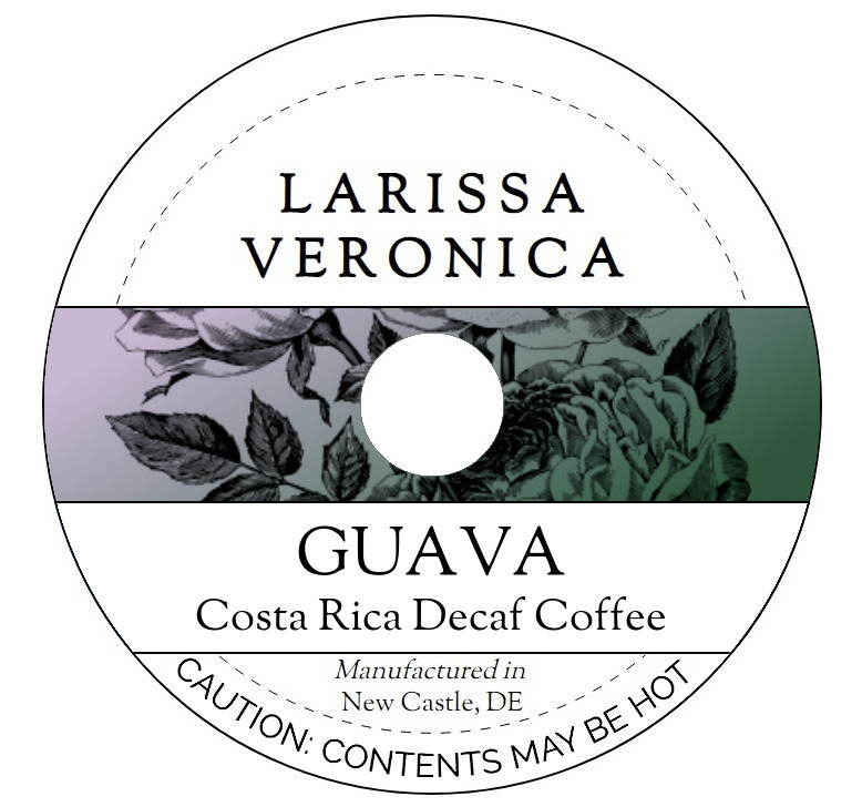 Guava Costa Rica Decaf Coffee <BR>(Single Serve K-Cup Pods)