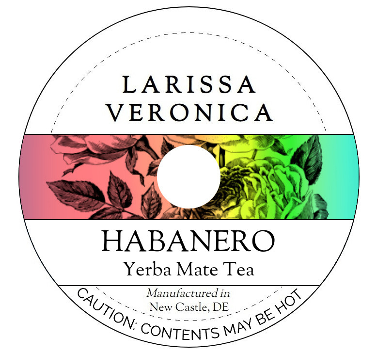 Habanero Yerba Mate Tea <BR>(Single Serve K-Cup Pods)