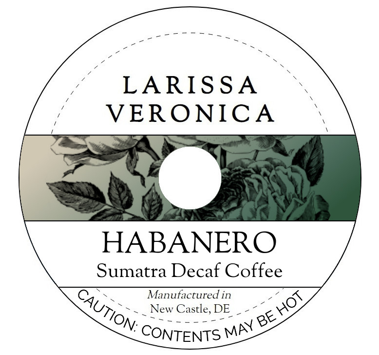 Habanero Sumatra Decaf Coffee <BR>(Single Serve K-Cup Pods)