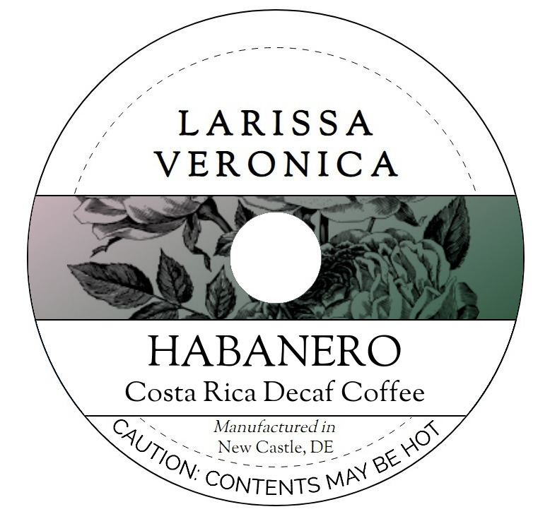 Habanero Costa Rica Decaf Coffee <BR>(Single Serve K-Cup Pods)