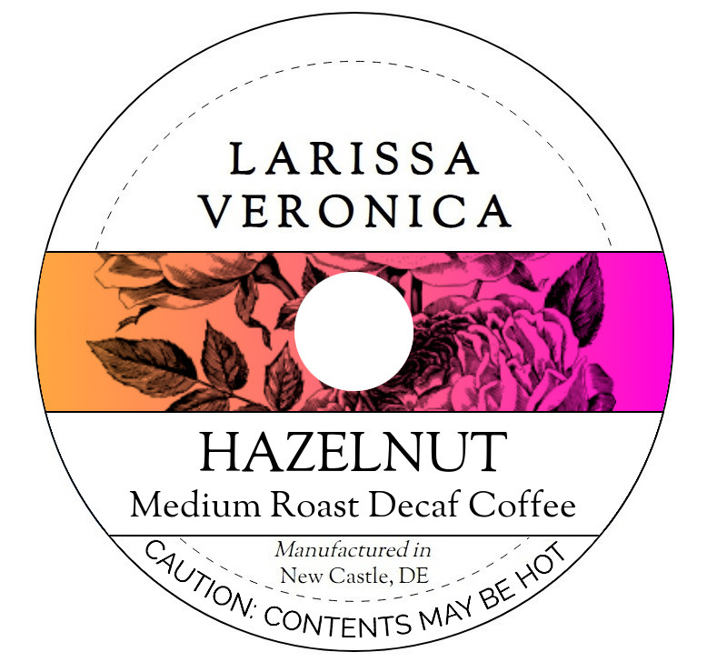 Hazelnut Medium Roast Decaf Coffee <BR>(Single Serve K-Cup Pods)
