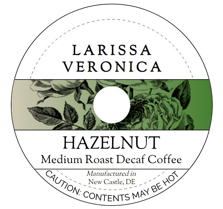 Hazelnut Medium Roast Decaf Coffee <BR>(Single Serve K-Cup Pods)