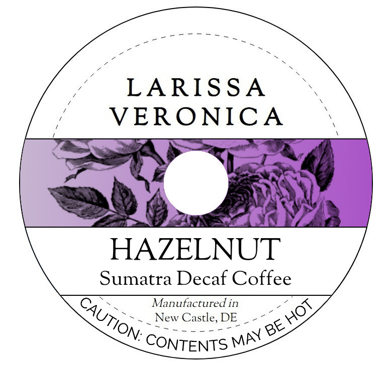 Hazelnut Sumatra Decaf Coffee <BR>(Single Serve K-Cup Pods)