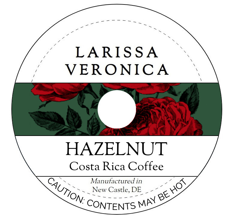 Hazelnut Costa Rica Coffee <BR>(Single Serve K-Cup Pods)