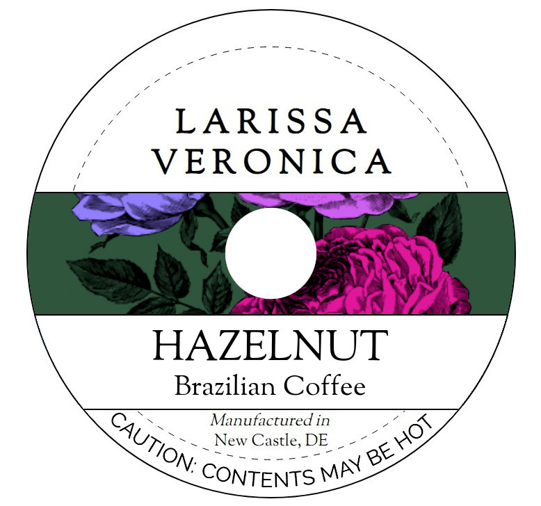 Hazelnut Brazilian Coffee <BR>(Single Serve K-Cup Pods)
