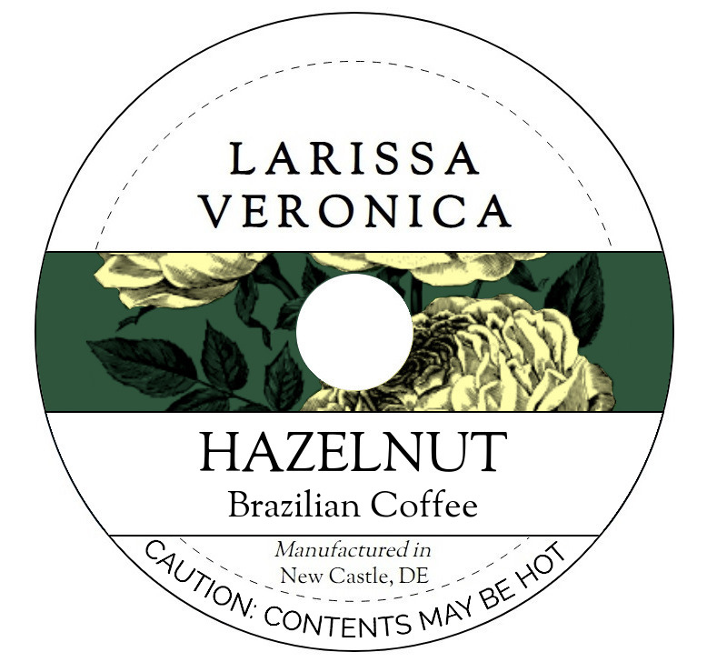 Hazelnut Brazilian Coffee <BR>(Single Serve K-Cup Pods)