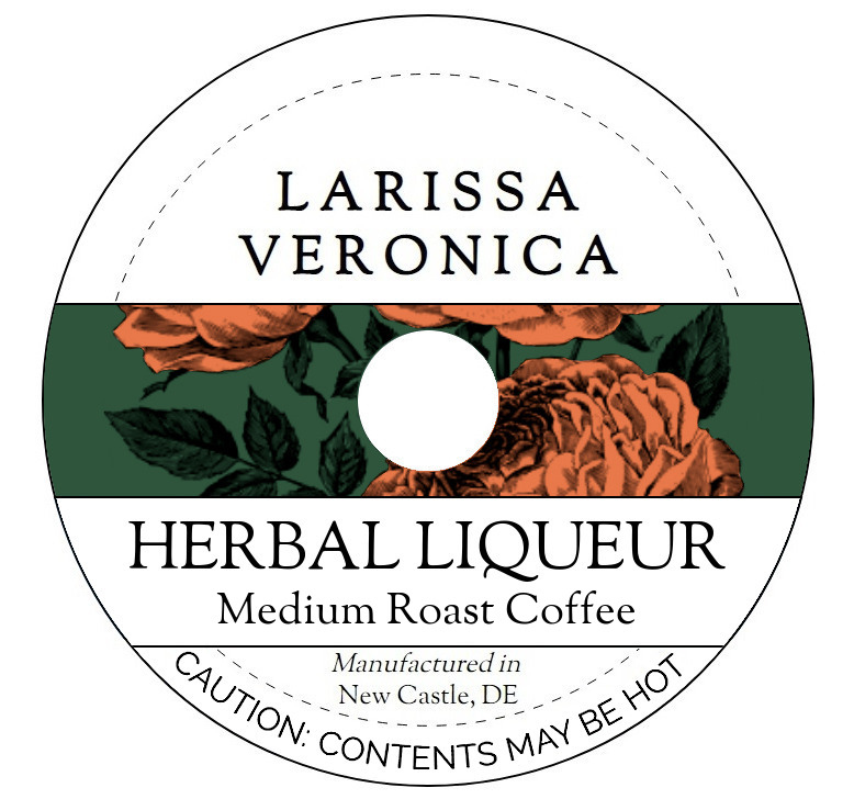 Herbal Liqueur Medium Roast Coffee <BR>(Single Serve K-Cup Pods)