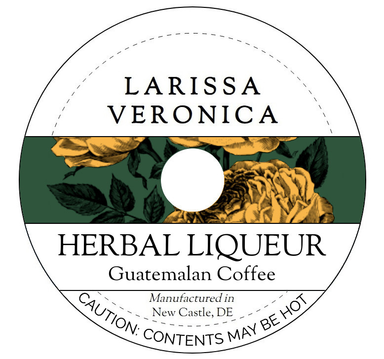 Herbal Liqueur Guatemalan Coffee <BR>(Single Serve K-Cup Pods)