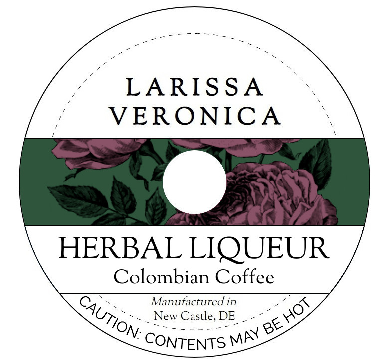 Herbal Liqueur Colombian Coffee <BR>(Single Serve K-Cup Pods)