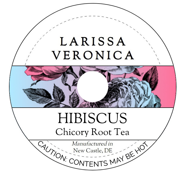 Hibiscus Chicory Root Tea <BR>(Single Serve K-Cup Pods)