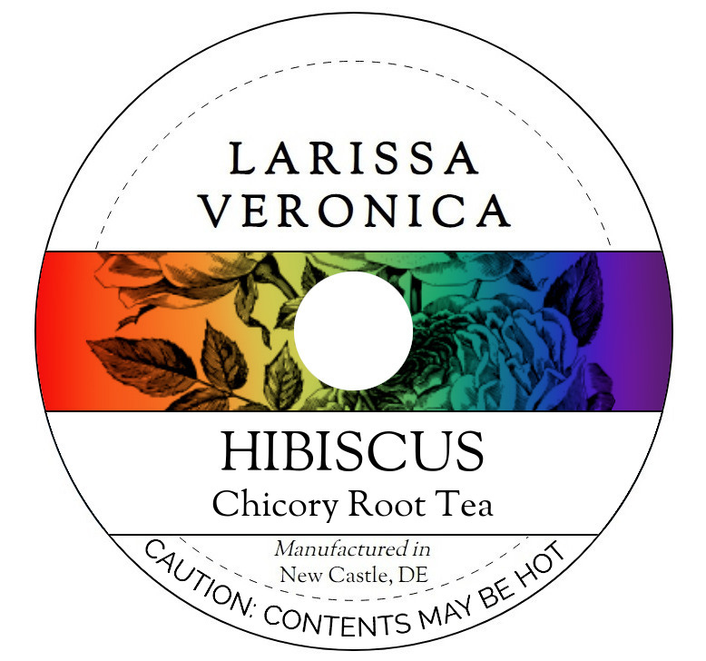 Hibiscus Chicory Root Tea <BR>(Single Serve K-Cup Pods)
