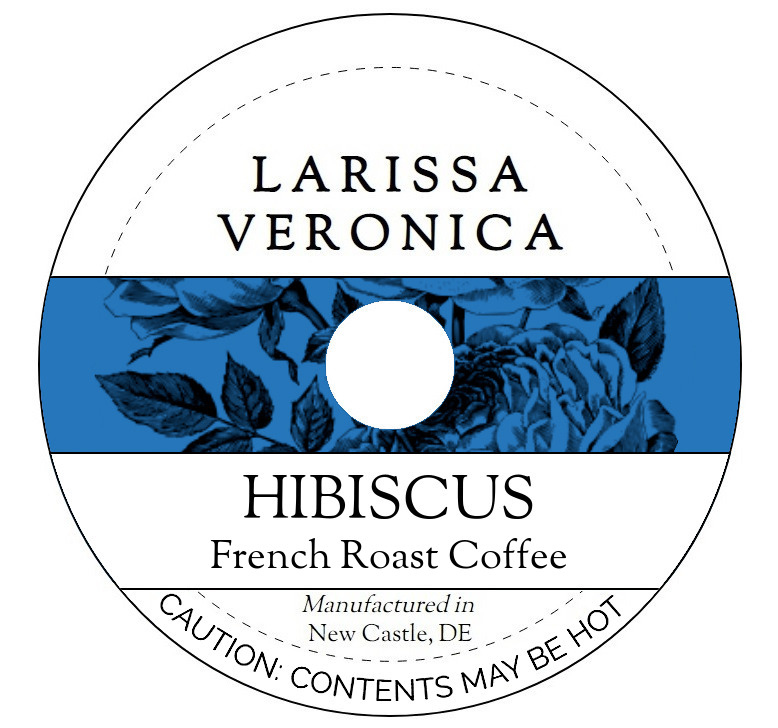 Hibiscus French Roast Coffee <BR>(Single Serve K-Cup Pods)