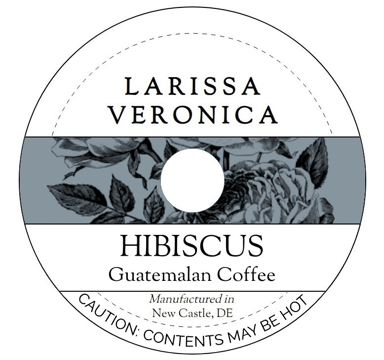 Hibiscus Guatemalan Coffee <BR>(Single Serve K-Cup Pods)