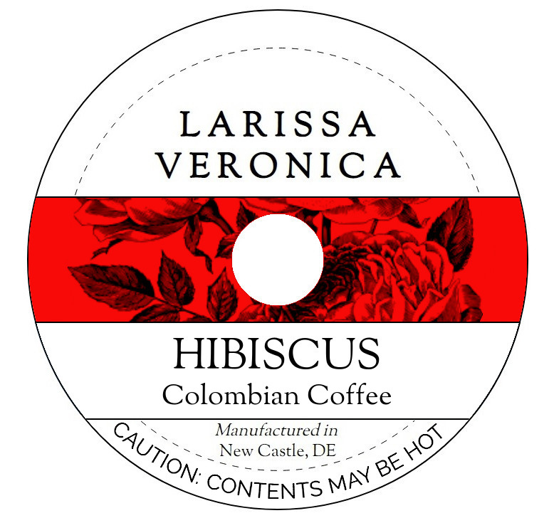 Hibiscus Colombian Coffee <BR>(Single Serve K-Cup Pods)