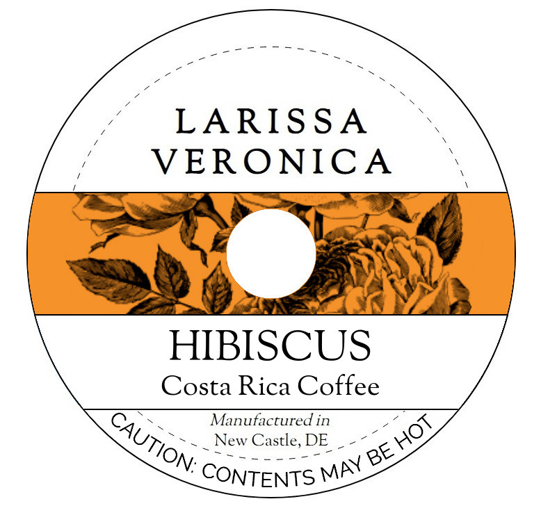 Hibiscus Costa Rica Coffee <BR>(Single Serve K-Cup Pods)