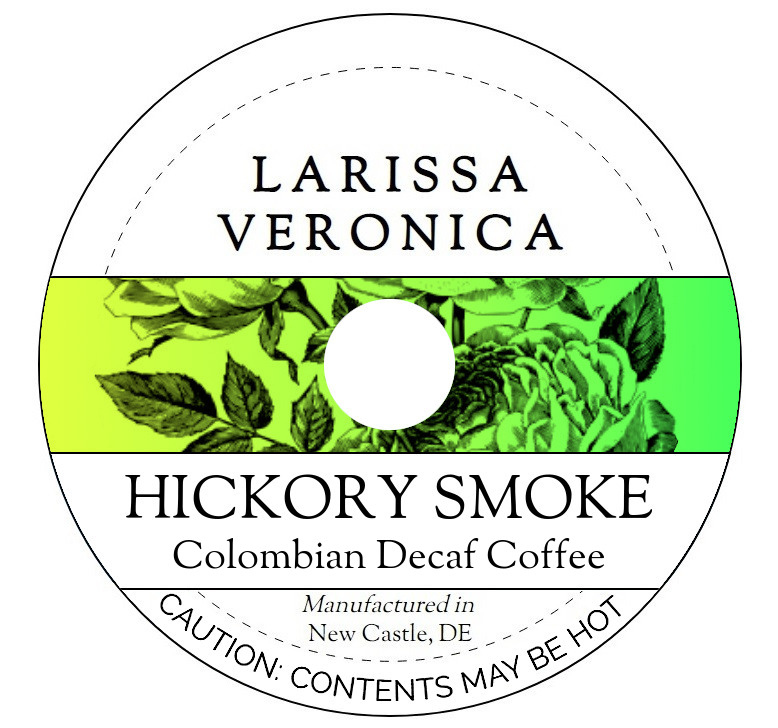 Hickory Smoke Colombian Decaf Coffee <BR>(Single Serve K-Cup Pods)