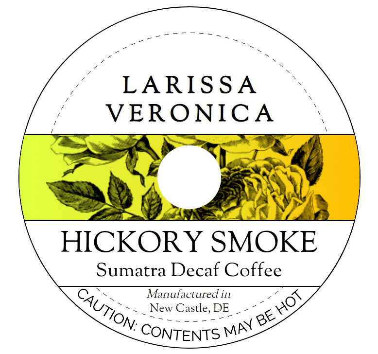 Hickory Smoke Sumatra Decaf Coffee <BR>(Single Serve K-Cup Pods)