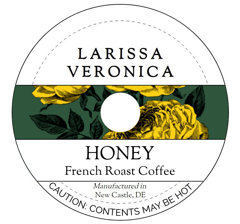 Honey French Roast Coffee <BR>(Single Serve K-Cup Pods)