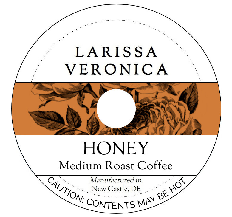Honey Medium Roast Coffee <BR>(Single Serve K-Cup Pods)