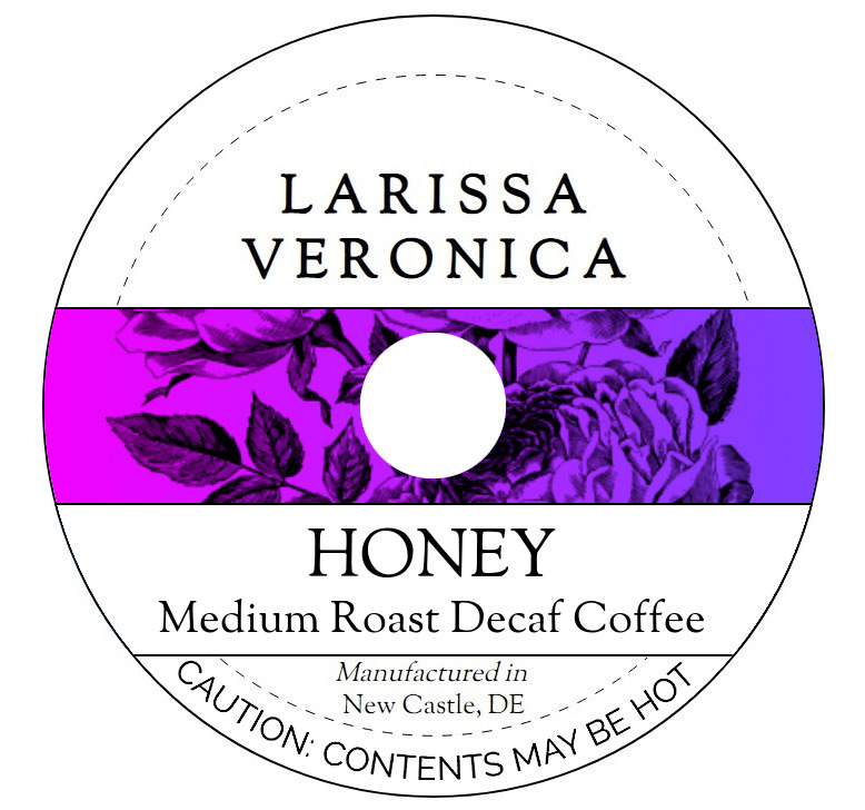 Honey Medium Roast Decaf Coffee <BR>(Single Serve K-Cup Pods)