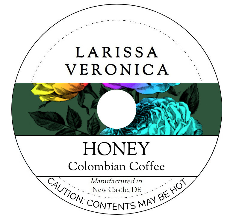 Honey Colombian Coffee <BR>(Single Serve K-Cup Pods)