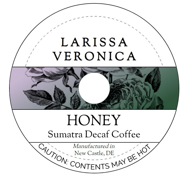 Honey Sumatra Decaf Coffee <BR>(Single Serve K-Cup Pods)