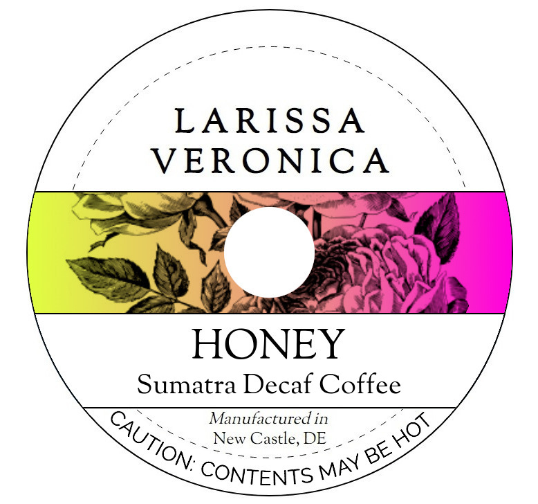 Honey Sumatra Decaf Coffee <BR>(Single Serve K-Cup Pods)