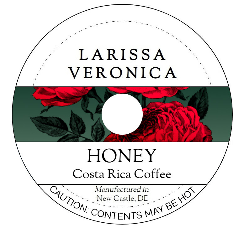 Honey Costa Rica Coffee <BR>(Single Serve K-Cup Pods)