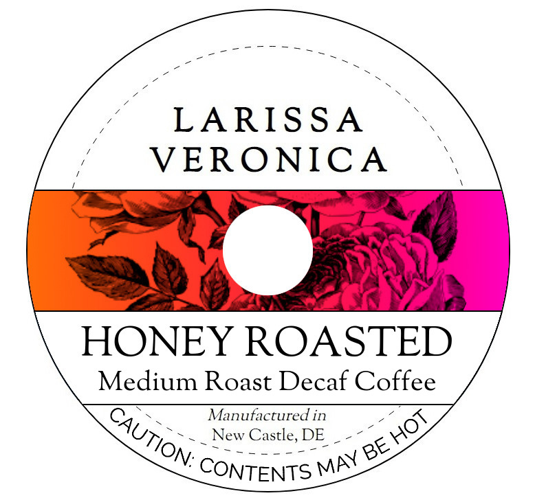 Honey Roasted Medium Roast Decaf Coffee <BR>(Single Serve K-Cup Pods)