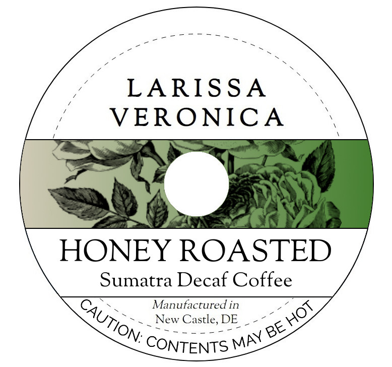 Honey Roasted Sumatra Decaf Coffee <BR>(Single Serve K-Cup Pods)