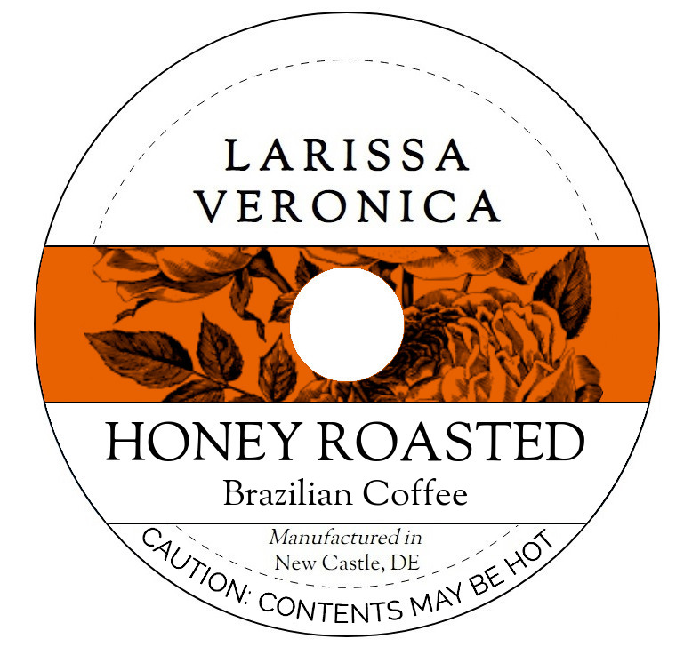 Honey Roasted Brazilian Coffee <BR>(Single Serve K-Cup Pods)