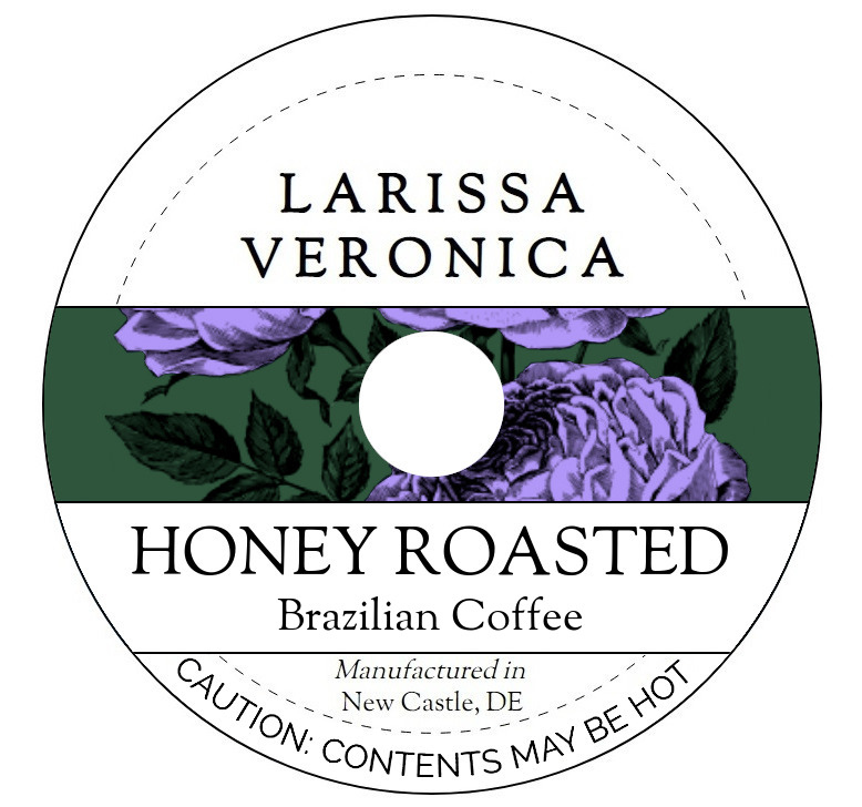 Honey Roasted Brazilian Coffee <BR>(Single Serve K-Cup Pods)